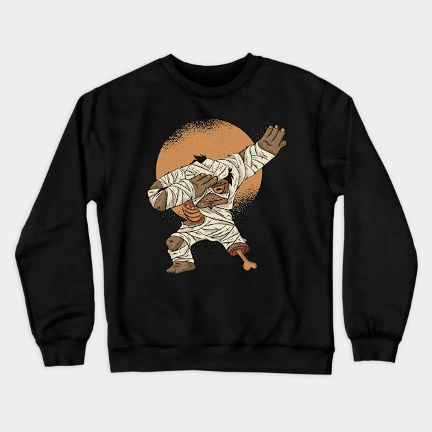 Dabbing Mummy Crewneck Sweatshirt by madeinchorley